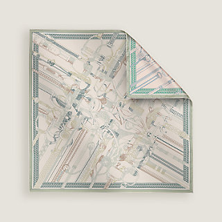Concours d'Etriers Remix double face scarf 70 | Hermès USA